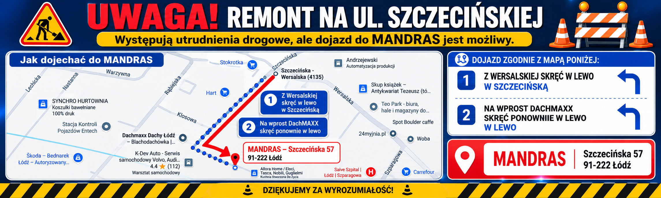 remont Szczecińskiej